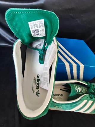 Adidas Gazelle Lo Pro W Verde/Blanco