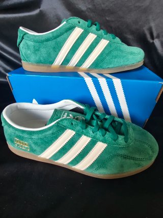 Adidas Gazelle Lo Pro W Verde/Blanco