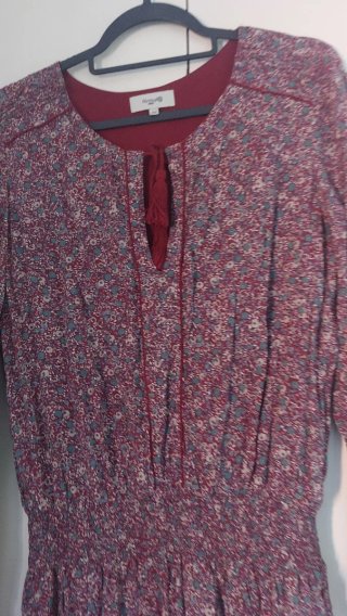 Vestido Sfera Talla Xl Estampado Floral