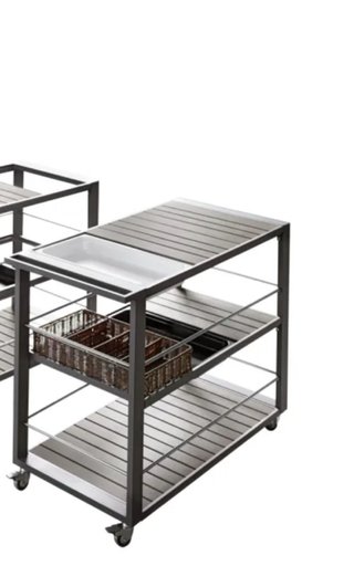 Mueble auxiliar marca Lusini. Nuevo en su caja.