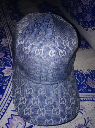 Gorra Gucci Azul y Gris