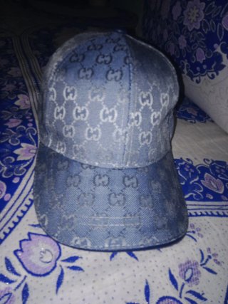 Gorra Gucci Azul y Gris
