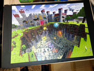 2 Puzzles Ravensburger Minecraft XXL