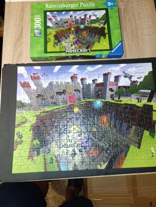 2 Puzzles Ravensburger Minecraft XXL