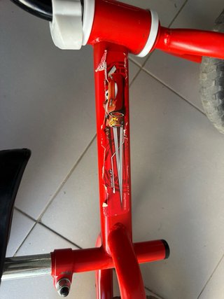 Bici sin pedales Hot Wheels McQueen