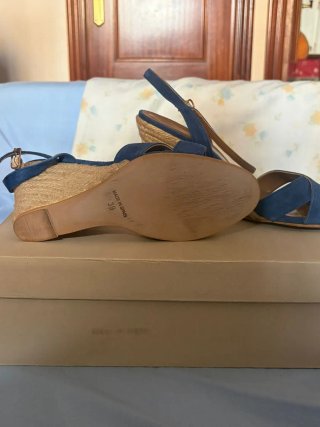 Sandalias Aïta Talla 39 Azul
