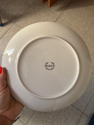 Juego de 4 Platos Bidasoa Porcelana Sirene