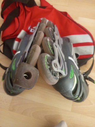 Patines en línea Boomerang + Bolso + protectores