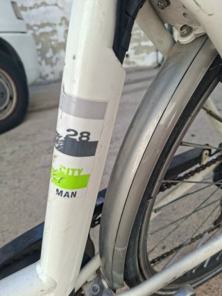 Bicicleta eléctrica urbana sin batería