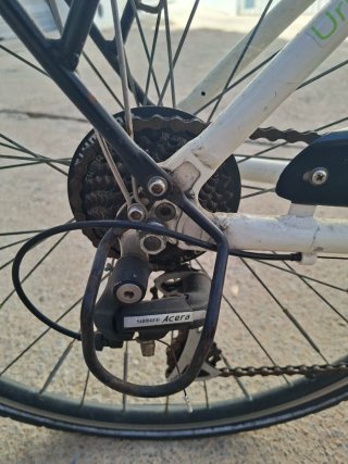 Bicicleta eléctrica urbana sin batería