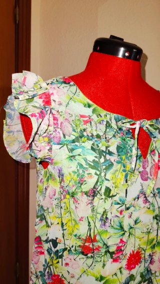 Vestido estampado floral