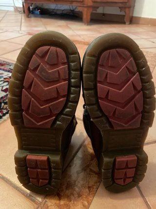Dr. Martens Stivali Pelle Marrone 38EU steel toe