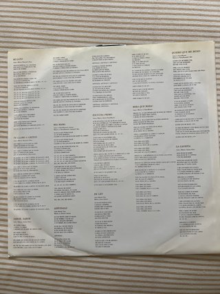 Vinilo Rosario De Ley