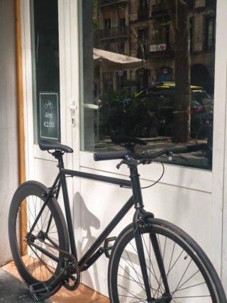 Bicicleta Urbana Negra