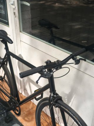 Bicicleta Urbana Negra