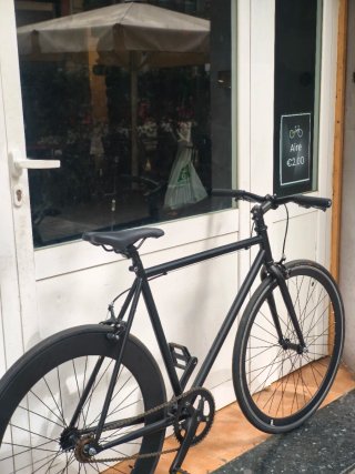 Bicicleta Urbana Negra