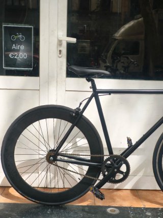 Bicicleta Urbana Negra
