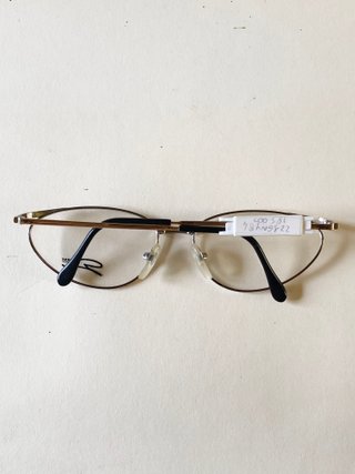 3-43 - Occhiali vista vintage 90 Genny_3 dorati
