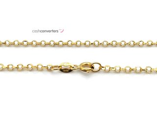 cadena oro 18k 22cm