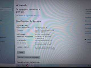 Acer Aspire XC-830