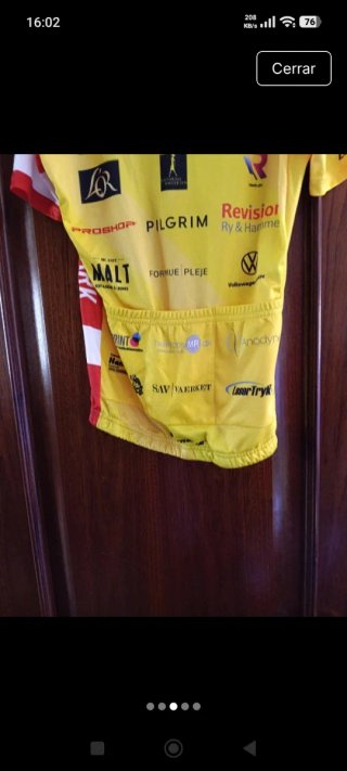 Maillot Ciclismo Xtreme Talla XS