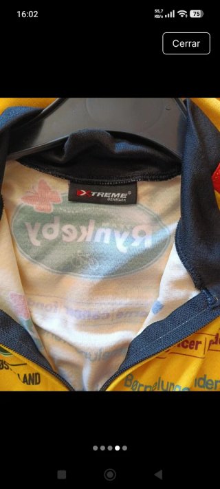 Maillot Ciclismo Xtreme Talla XS