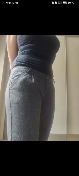 Pantalón gris de vestir