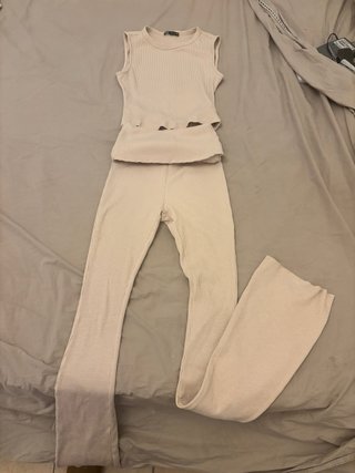 Conjunto Zara Beige Talla S