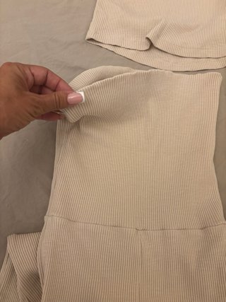 Conjunto Zara Beige Talla S