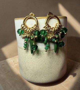 Pendientes Murano Cristal Artesanales