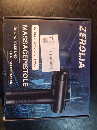 Pistola Masaje Zerolia MG-A3 Negra (nueva)