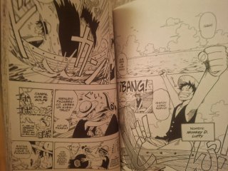 Wanted! Comic manga. Historias cortas One piece.
