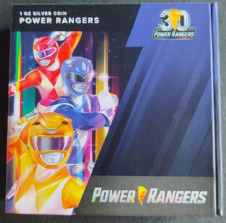 NIUE 2$ 2023 Plata 1 oz Power Rangers