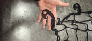 Red elástica para maletero con ganchos