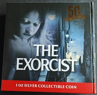 NIUE 2$ 2023 Plata 1 oz El Exorcista