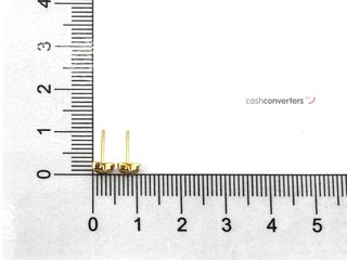 pendientes oro 18k con piedra con nacar