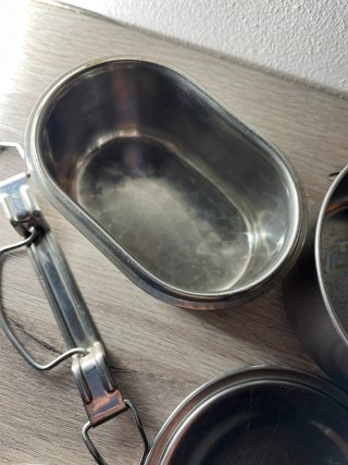 Gavette acciaio inox vintage