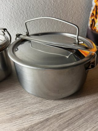 Gavette acciaio inox vintage