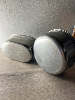 Gavette acciaio inox vintage