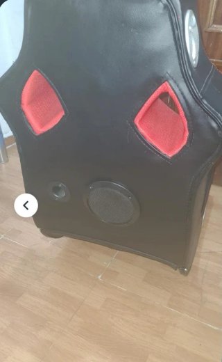 Silla Gamer Racing Negra y Roja