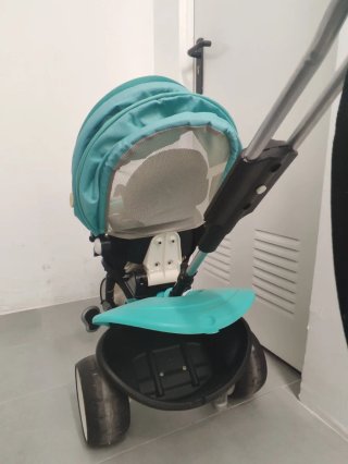 Triciclo Evolutivo 6 en 1 Verde Menta