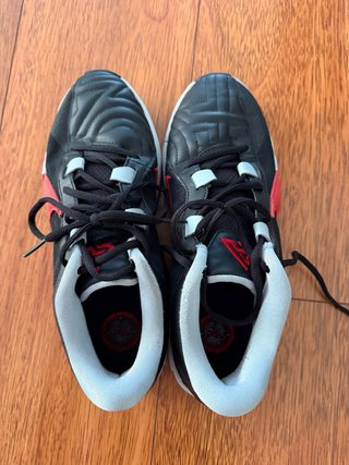 Zapatillas Nike Zoom Freak 5 Negras Rojas