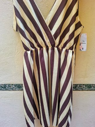 Vestido corto de rayas A ESTRENAR