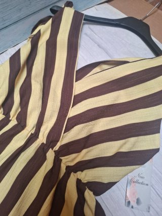 Vestido corto de rayas A ESTRENAR