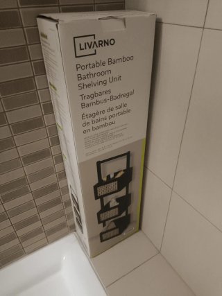 Estantería de baño Livarno Bambú