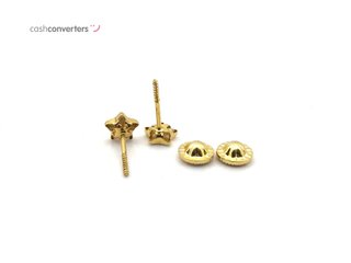 pendientes oro 18k con piedra con nacar