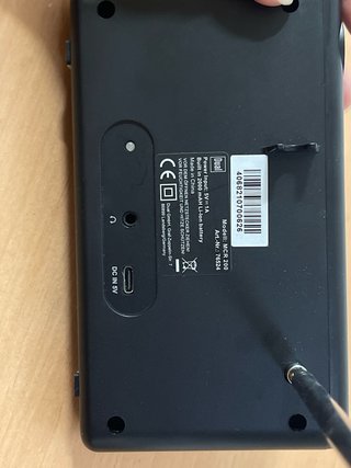 Radio Portátil Dual FM/DAB Bluetooth