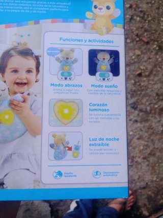 Osito melodías Vtech luz de noche extraíble