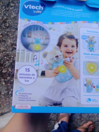 Osito melodías Vtech luz de noche extraíble