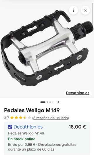Pedales Aluminio Wellgo M149